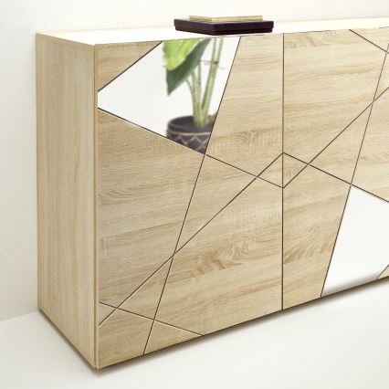 Komoda TAVRI 181x84x42 cm dub sonoma