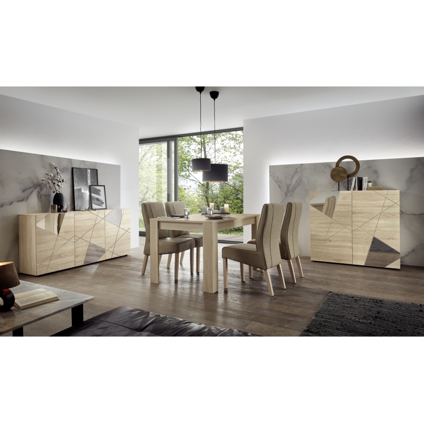 Komoda TAVRI 181x84x42 cm dub sonoma