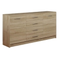 Komoda TAYLER 140x86x47 cm dub sonoma