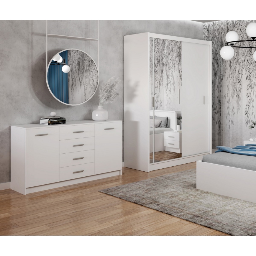 Komoda TAYLER bílá