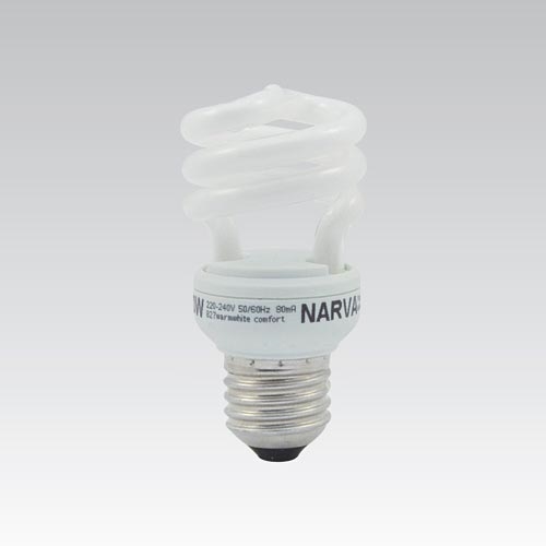 Kompaktní zářivka 1xE27/8W/230V NARVATRONIC NT Mini 840