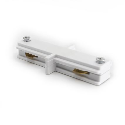 Konektor pro svítidla v lištovém systému CONNECTOR RS WHITE rovný typ