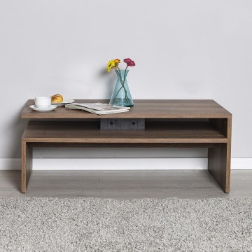 Konferenční stolek 110x65 cm hnědá