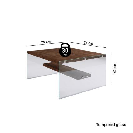 Konferenční stolek  40x75 cm borovice