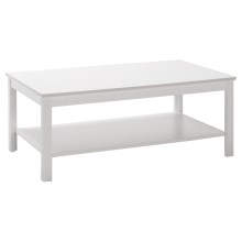 Konferenční stolek 40x80 cm bílá