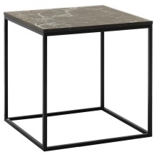 Konferenční stolek 52x50 cm černá