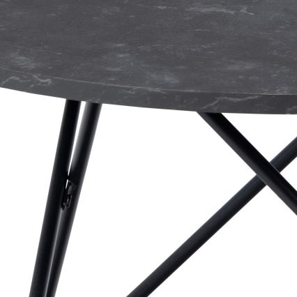 Konferenční stolek ALAN 80 cm antracit