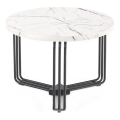 Konferenční stolek ANTICA 55 cm černá/mramor