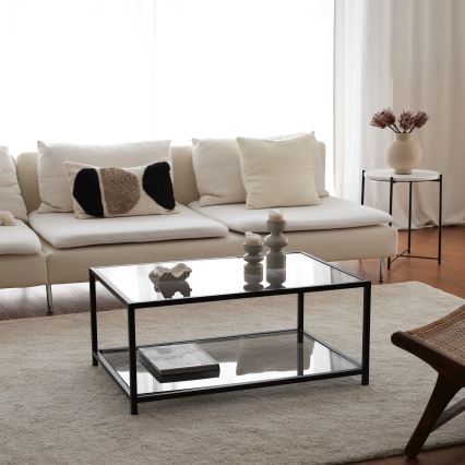 Konferenční stolek ASTROSEHPA 90x60 cm černá