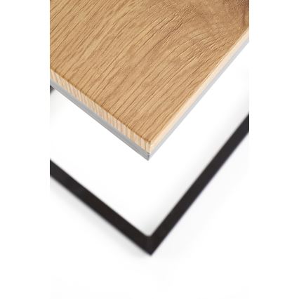 Konferenční stolek AURIA 40x30 cm dub/černá