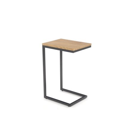 Konferenční stolek AURIA 40x30 cm dub/černá