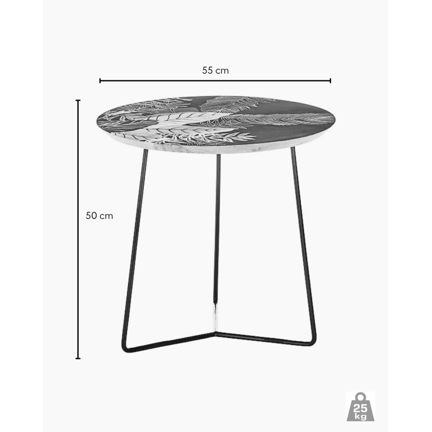 Konferenční stolek BRAVON mangovník