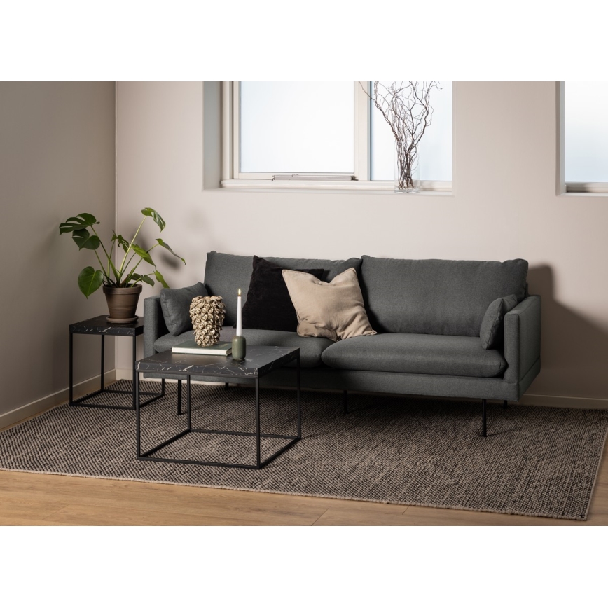 Konferenční stolek CAMILO 40x40 cm černá