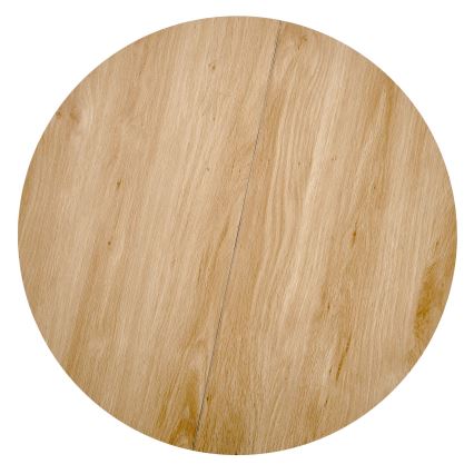 Konferenční stolek DANTE pr. 67 cm hnědá/černá