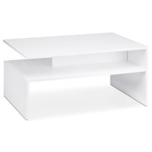 Konferenční stolek DELCHI 45x90 cm bílá