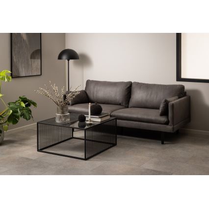 Konferenční stolek DEVIN 80x80 cm černá