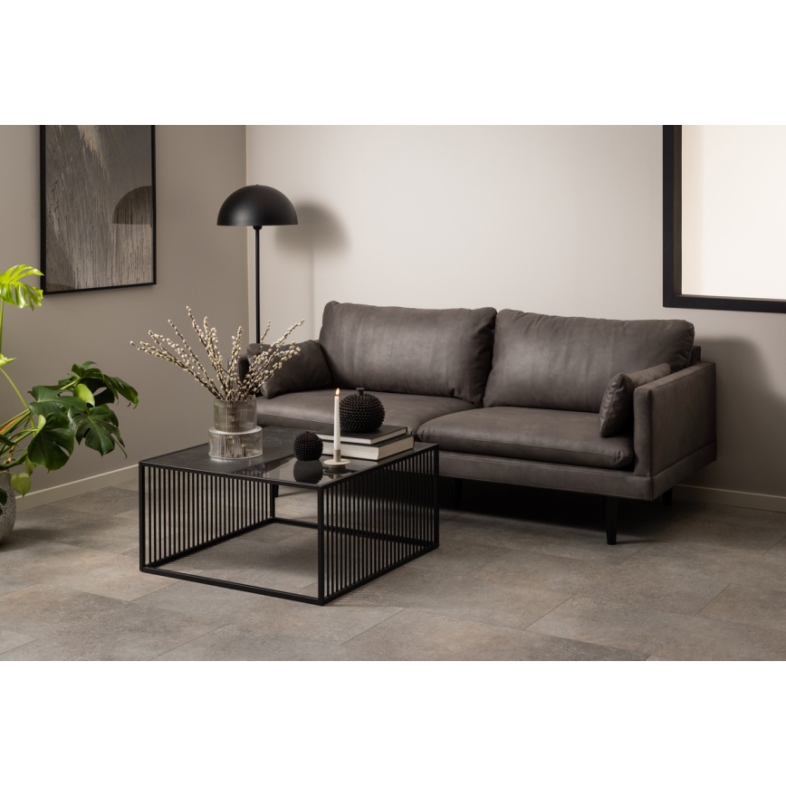 Konferenční stolek DEVIN 80x80 cm černá