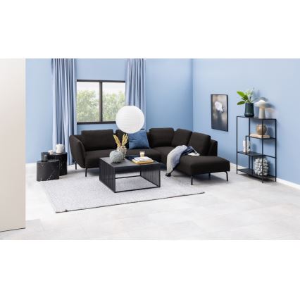 Konferenční stolek DEVIN 80x80 cm černá