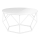 Konferenční stolek DIAMOND 40x70 cm bílá
