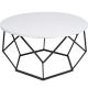 Konferenční stolek DIAMOND 40x70 cm černá/bílá