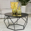 Konferenční stolek DIAMOND 70 cm černá