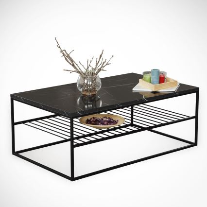 Konferenční stolek ETNA 95x55 cm černá