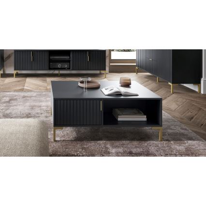 Konferenční stolek FLOP 100x66 cm černá