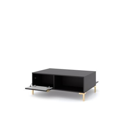 Konferenční stolek FLOP 100x66 cm černá