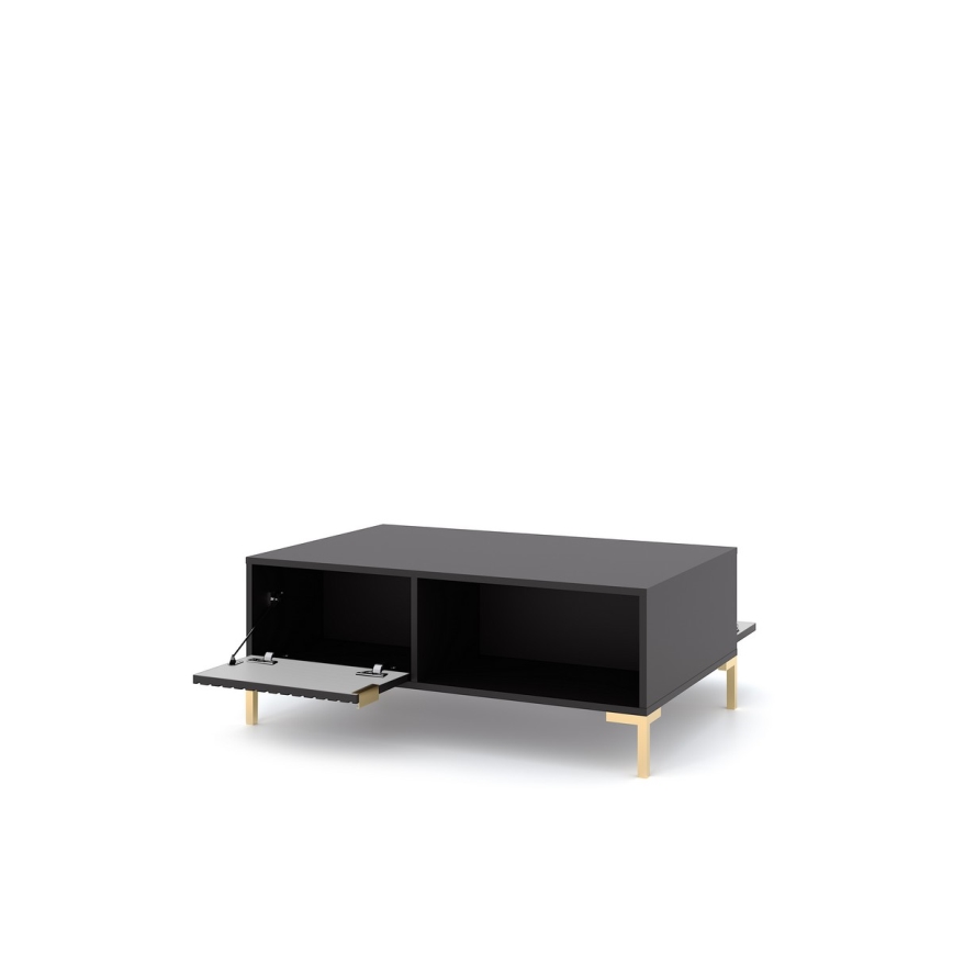 Konferenční stolek FLOP 100x66 cm černá