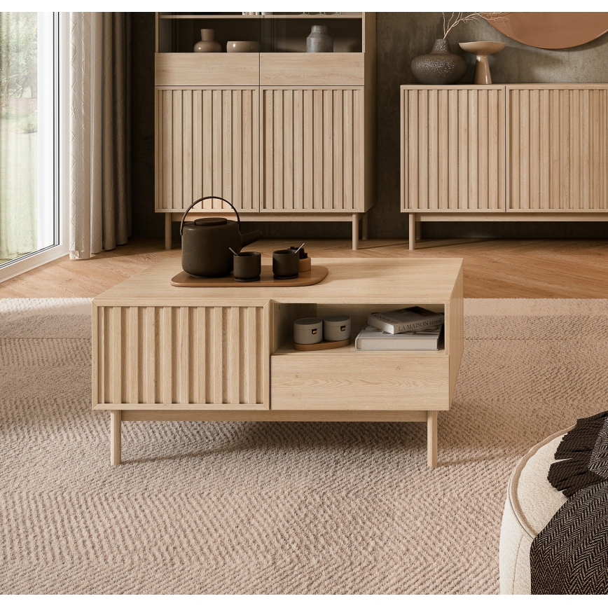 Konferenční stolek KIOTO 106x53 cm dub cremona