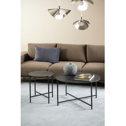 Konferenční stolek MIA 70 cm antracit