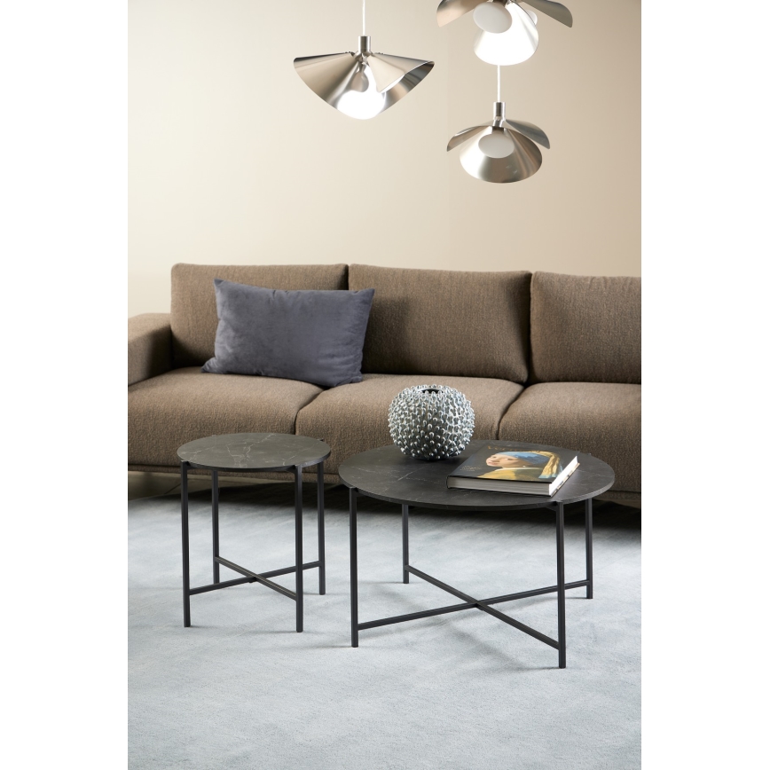 Konferenční stolek MIA 70 cm antracit