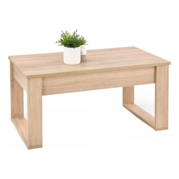 Konferenční stolek NEA 110x60 cm béžová/dub sonoma