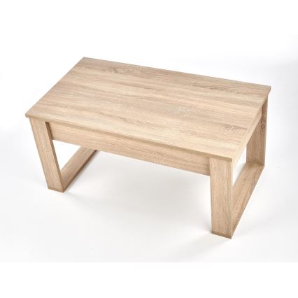 Konferenční stolek NEA 110x60 cm béžová/dub sonoma