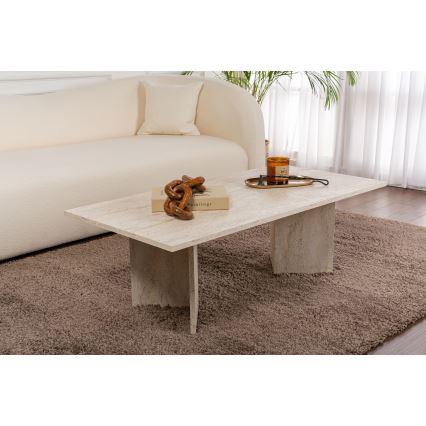Konferenční stolek NEL 119x60 cm travertin