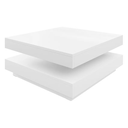 Konferenční stolek NENANI 70x70 cm bílá