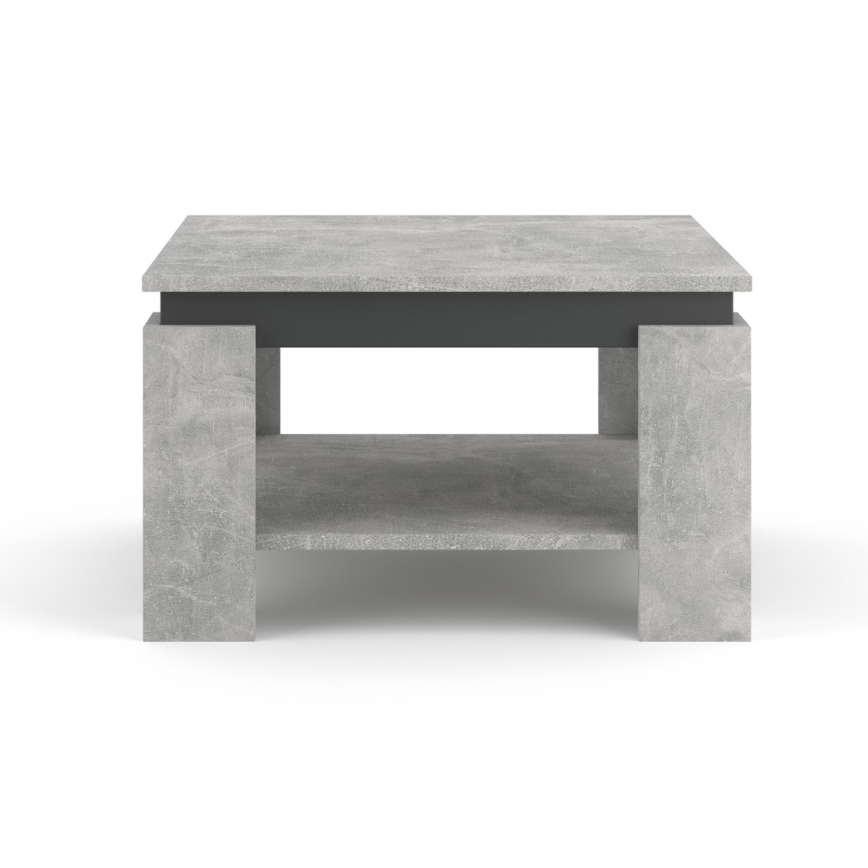 Konferenční stolek OLAF šedá beton/antracit