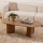 Konferenční stolek OVAL 60x120 cm hnědá