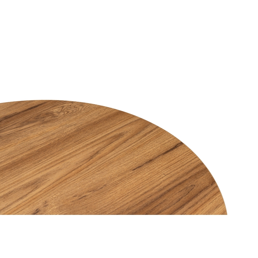 Konferenční stolek OVAL 60x120 cm hnědá