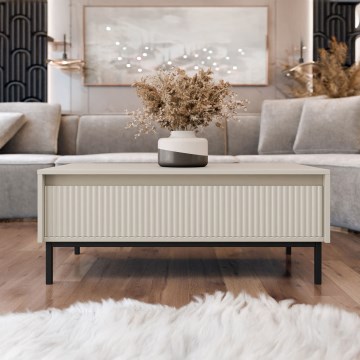 Konferenční stolek OZMI 40x100 cm kašmír