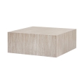 Konferenční stolek PRIZMA 90x90 cm travertin