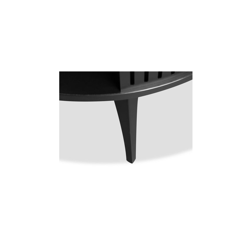 Konferenční stolek ROENNI 75 cm černá/zlatý dub