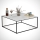 Konferenční stolek  ROYAL 43x75 cm černá/bílá