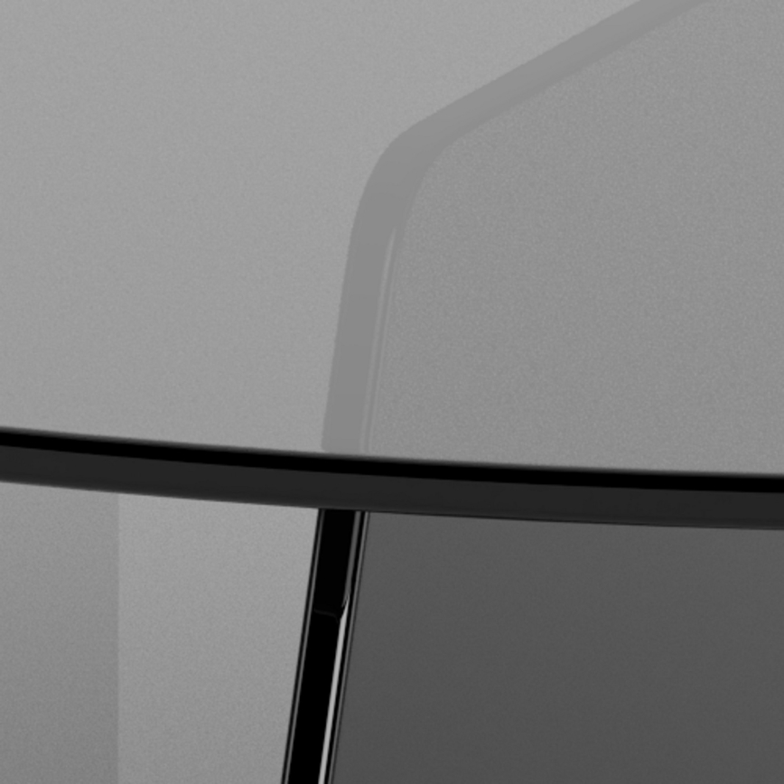 Konferenční stolek SANOS 80 cm kouřová šedá