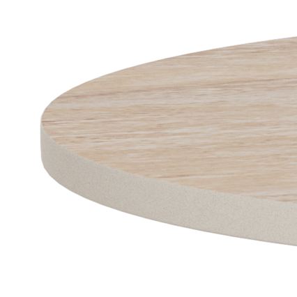 Konferenční stolek SANTORINI pr. 45 cm béžová/šedá/keramika
