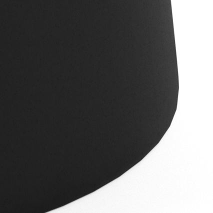 Konferenční stolek SANTORINI pr. 70 cm bílá/černá/keramika