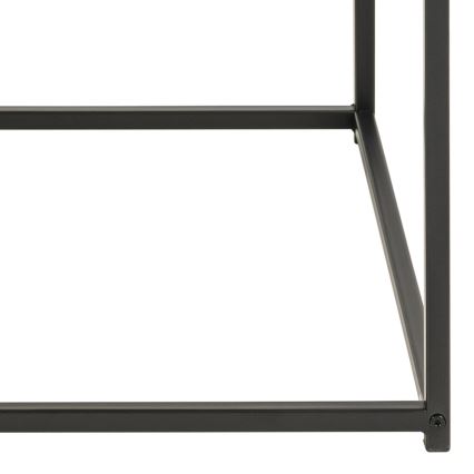 Konferenční stolek SARON 60x60 cm dub/černá