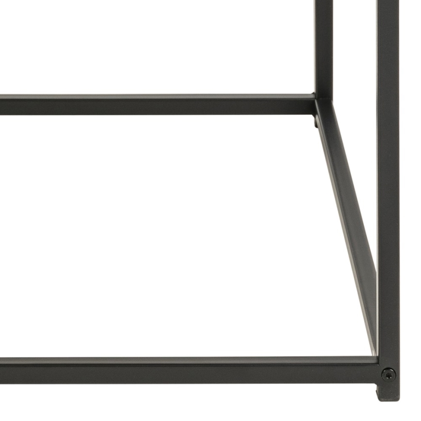 Konferenční stolek SARON 60x60 cm dub/černá