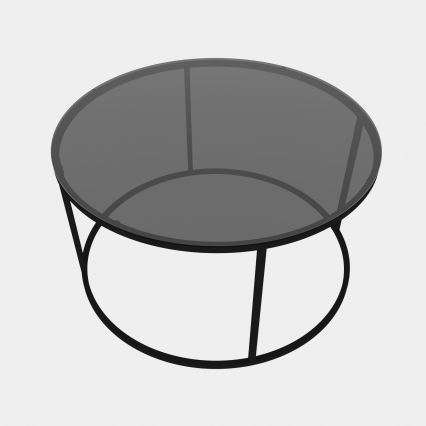 Konferenční stolek STARTIS 80 cm černá