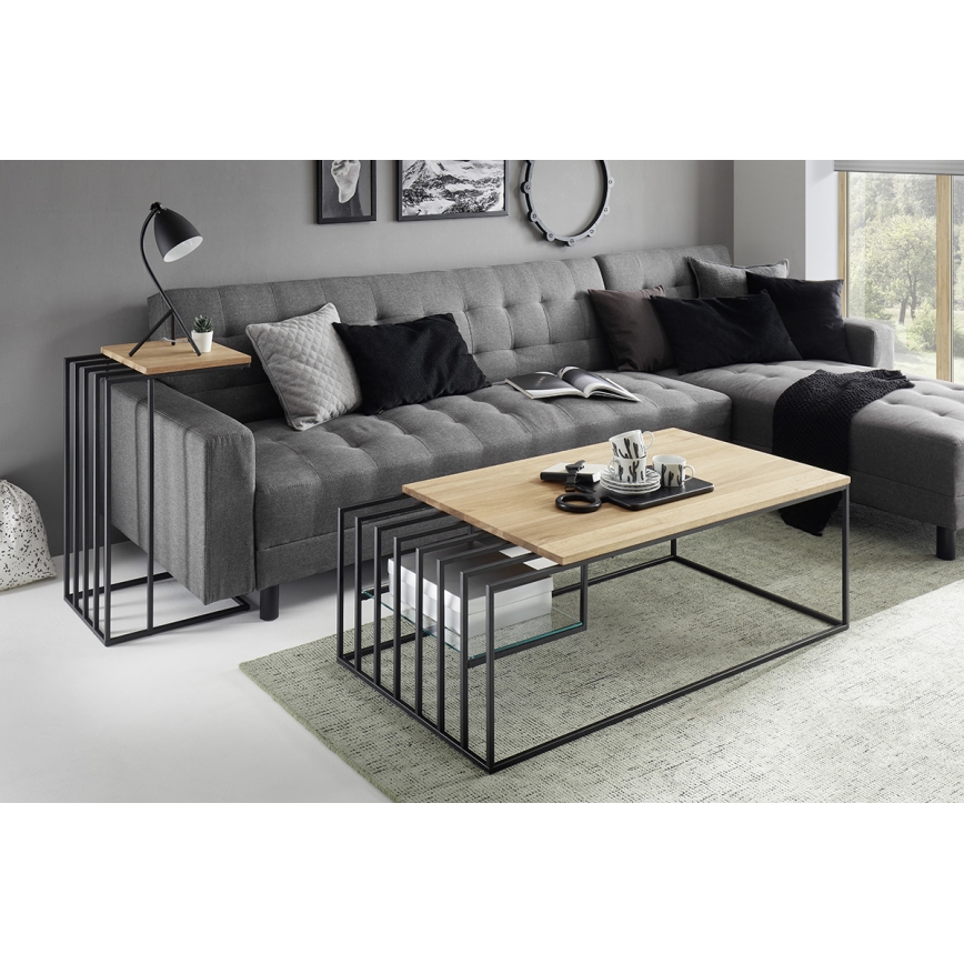 Konferenční stolek ZAIRA dub